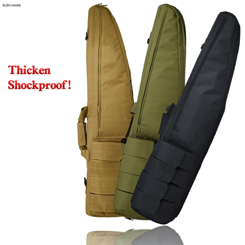 

70/98 /118CM Heavy Cannon Sliding Bag Rifle Gun Protective Cover Shoulder Bag Nylon Bag Outdoor Air Gun Color Bullet Hunting