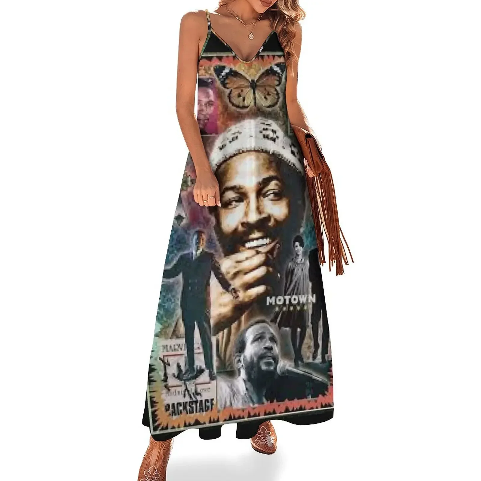 

The Best Of Motown 2 Marvin Essential T-Shirt Sleeveless Dress Women's dress womens dress