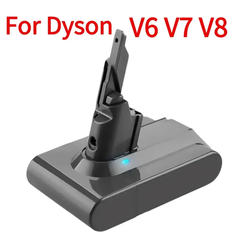 

Сменный аккумулятор для Dyson V8, 21,6 В, 6,0 Ач, литий-ионный аккумулятор с Dyson V8 Series V8 Absolute V8 Fluffy SV10, беспроводной пылесос