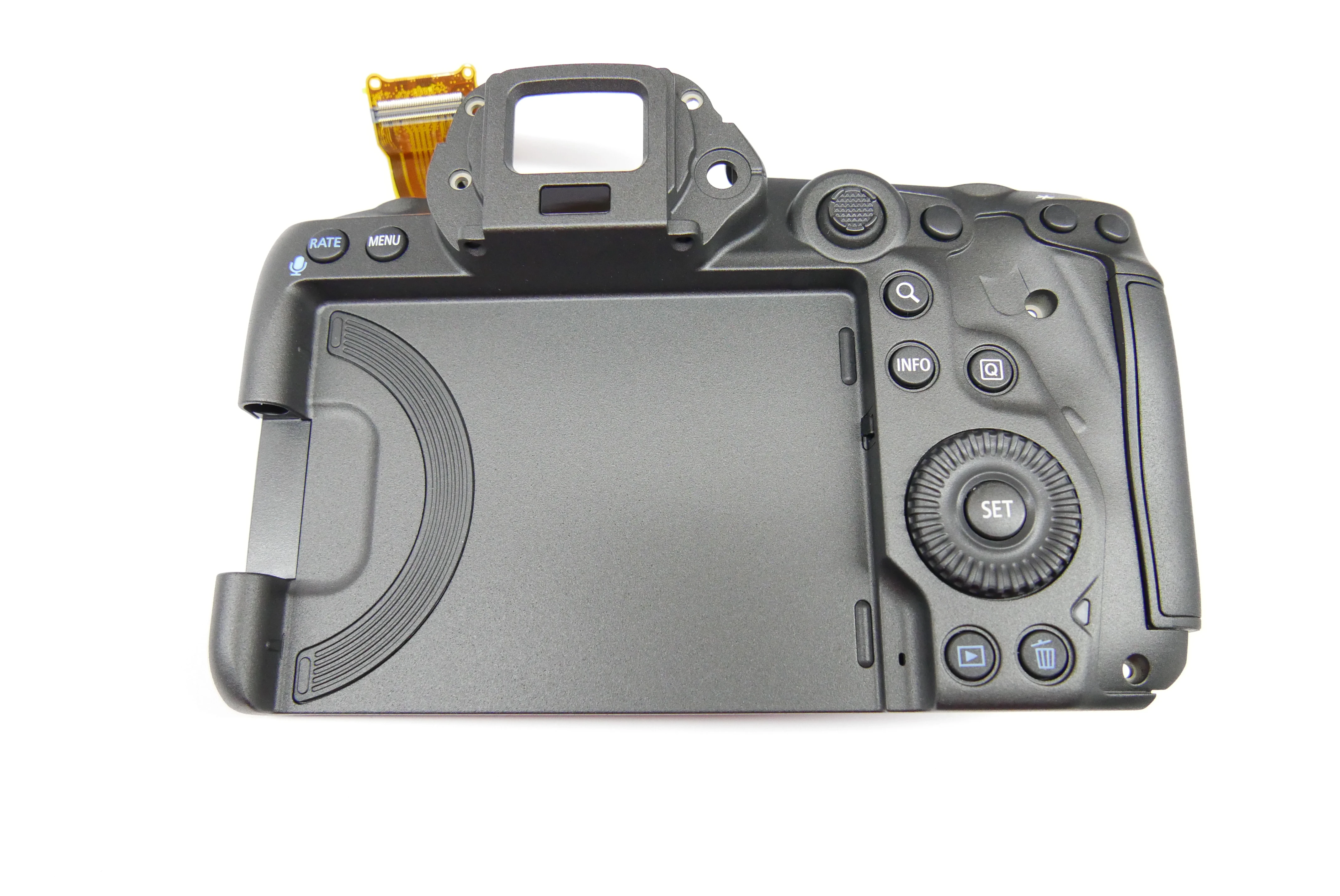 New Original Repair Parts Back Cover Ass'y Back Cover With Keyboard With SET Button Back Shell For Canon EOS R5 CY3-1912-000