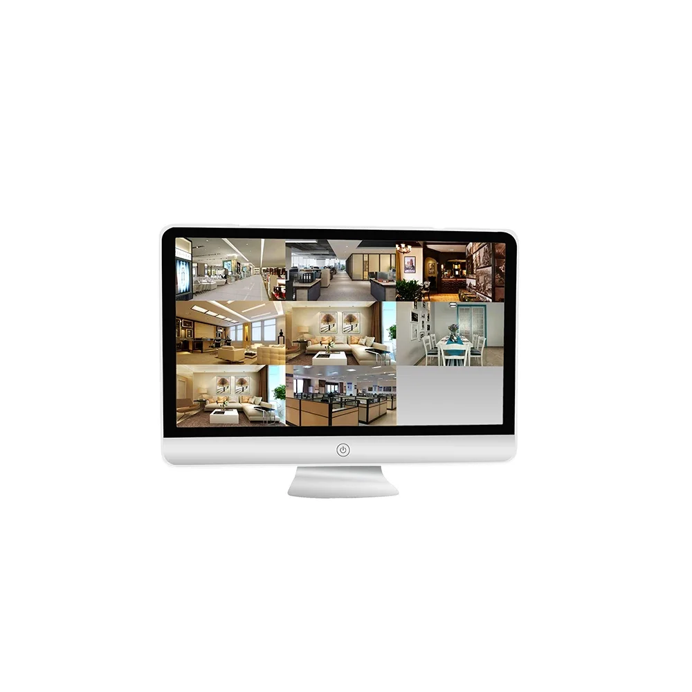 2026 8CH PoE NVR Plus 15.6 Inch Monitor All in One System Support 8pcs 4k IP Camera