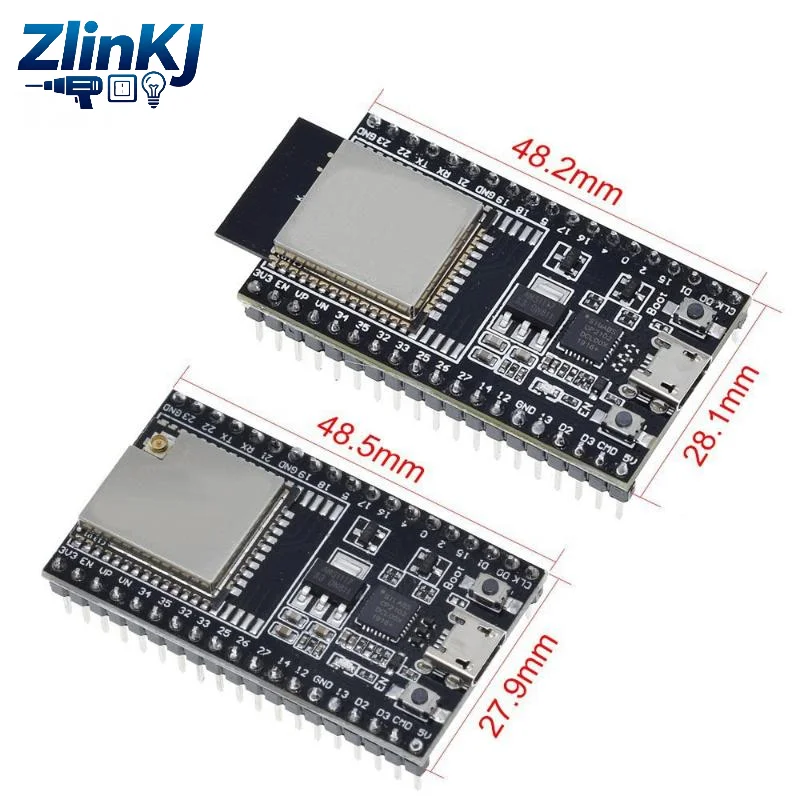 ESP32-DevKitC Development Board ESP32  32D 32U Module CP2102 Chip Wireless WiFi Bluetooth Board For IoT Project DIY