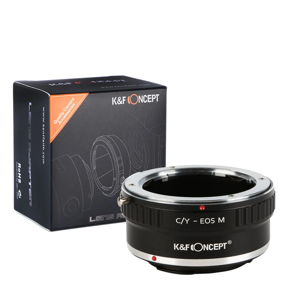 

K&F Concept CY to EOS M Lens Adapter Contax Yashica to Canon EOS M for Canon M1 M2 M3 M5 M6 M50 M100