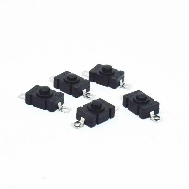 20PCS Flashlight Switches Touch Push Button Switch AC/DC 250V 1.5A Size 18mm x 12mm (L*W) KAN-28