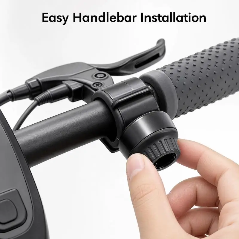 Electric Scooter Bell Replacement Accessory Portable Long Lasting Loud Ring for MAX PLUS MAX Pro Scooter