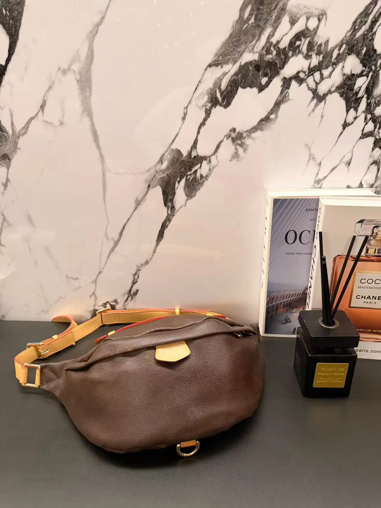 حزمة خصر فاخرة جديدة مع شعار المرأة متعددة الوظائف فاني حزم العلامة التجارية الأصلية حقيبة كتف كروسبودي مع حقيبة يد حزام الاتجاه