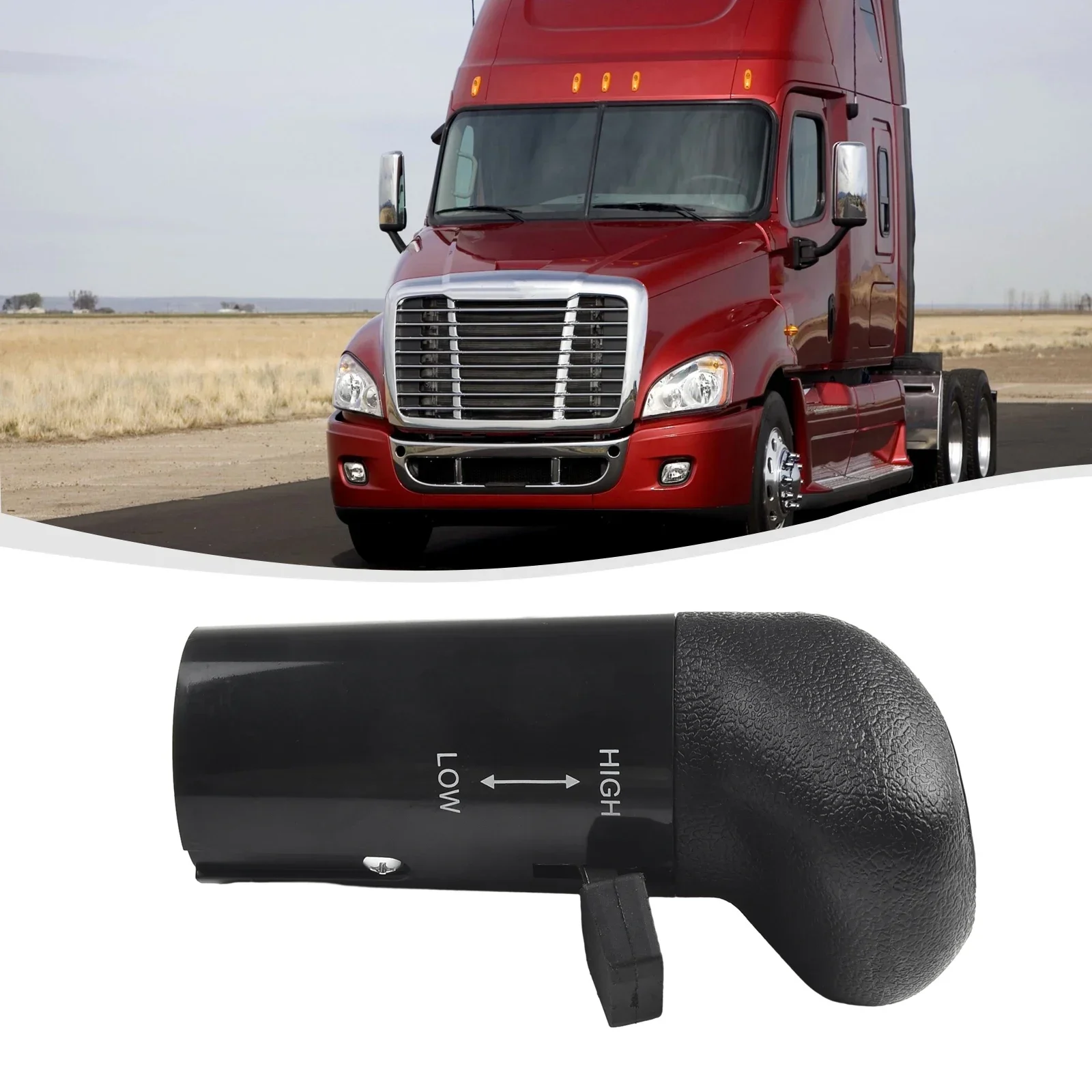 

Knob ​Gear Shift Gear Shift Lever Knob ABS Aluminum Gear Shift Control Lever Knob Part Number: A6913 Automobile Accessories