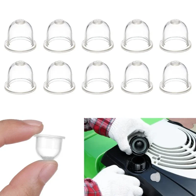 10pcs 19/22mm Carburetor Oil Bubble Weeding Machine Oil Pump Accessories Mower Carburetor Oil Cup Trimmer Brushcutter Replace