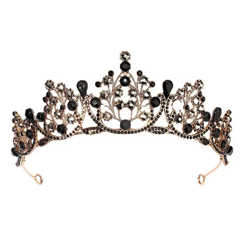 

Wedding Hair Accessories, Tiaras and Crowns, Diadems for Queen Princess Girls in Gold, Silver, Blue, Green, Red Crystal Rhinesto