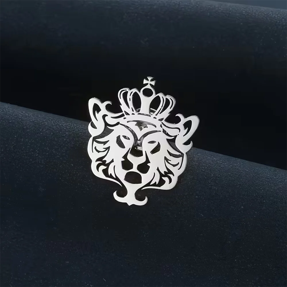 Custom Elke Logo Afbeelding Broche Roestvrij Stalen Pinnen Voor Mannen Heren Kleding Accessoires Bruiloft Verjaardag Broches Sieraden Gift