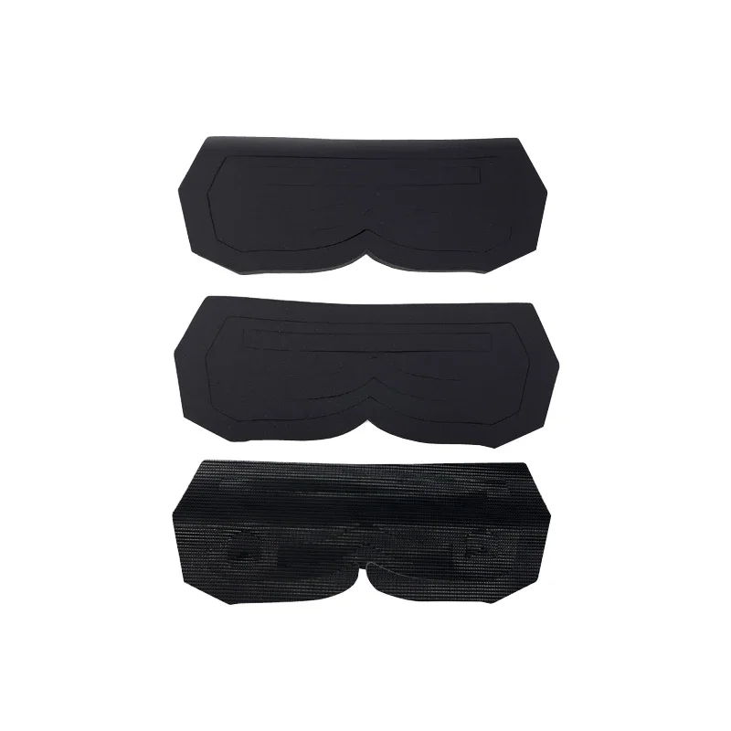 1Set Model Plane Black Face Plate Pad Sponge Eye Mask Replacement Part with Magic Sticker for Digital Glasses Orqa FPV.One Pilot
