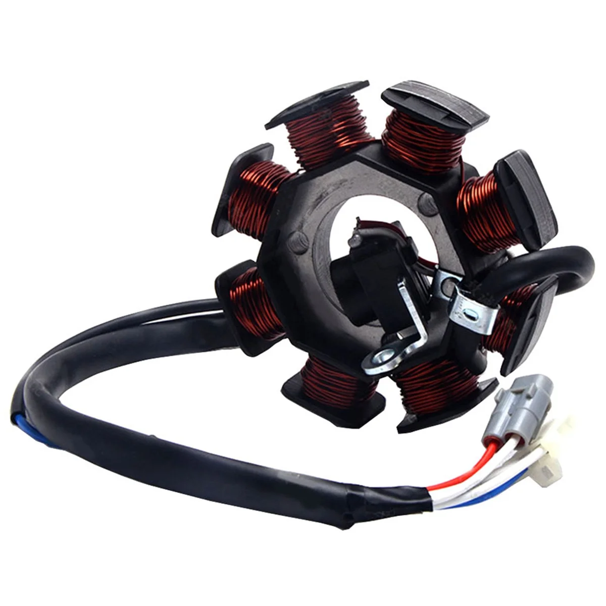 7 Line Motorcycle Stator Coil for Yamaha YBR125 YBR 125 2005-2014 XT125R XT125X XT 125R 2007-2008 Magneto Generator Coil