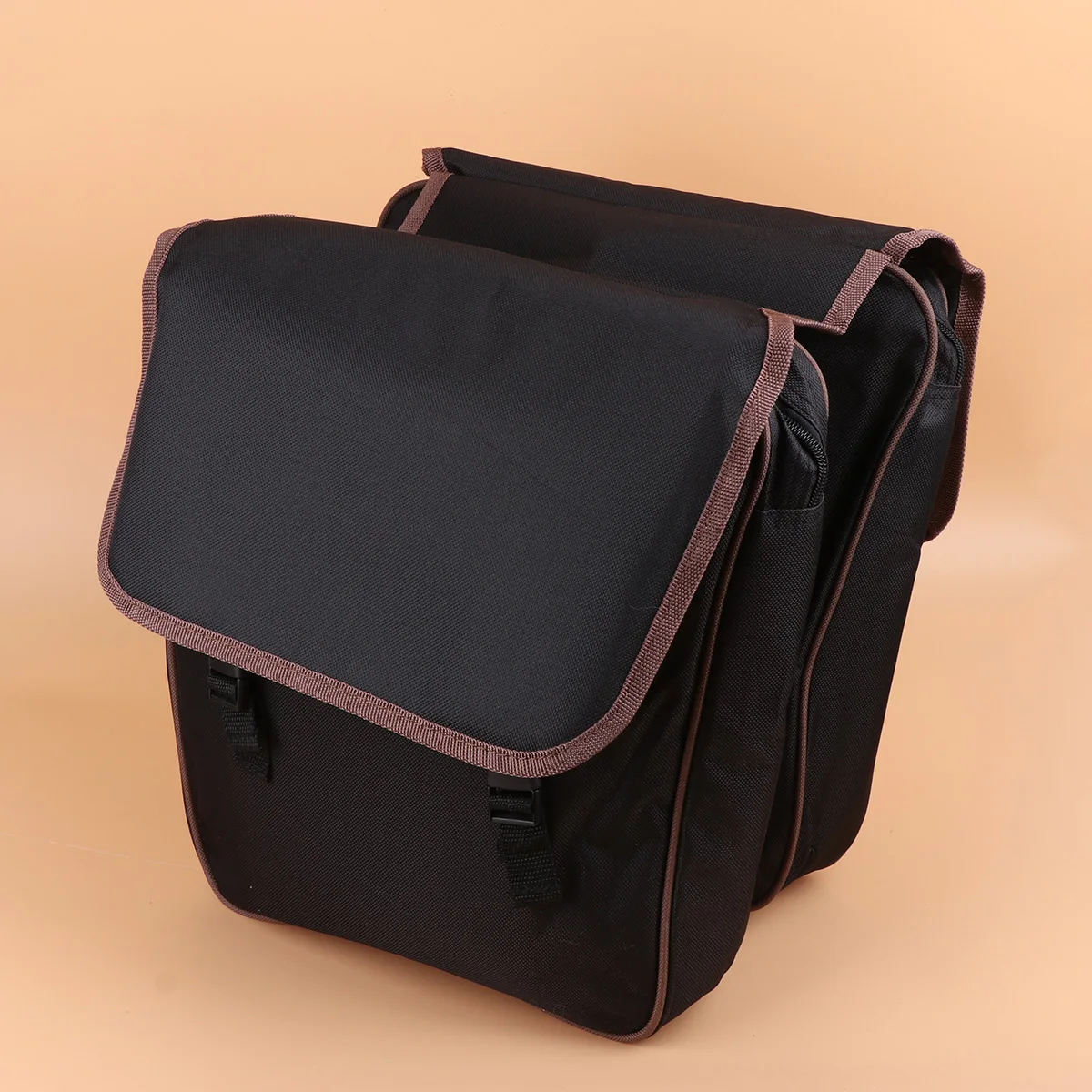 1 قطعة دراجة السرج حقيبة خفيفة الوزن مقاوم للماء النايلون المقعد الخلفي الحقيبة رفرف سستة إغلاق للدراجات تخزين الدراجة الرياضة في الهواء الطلق