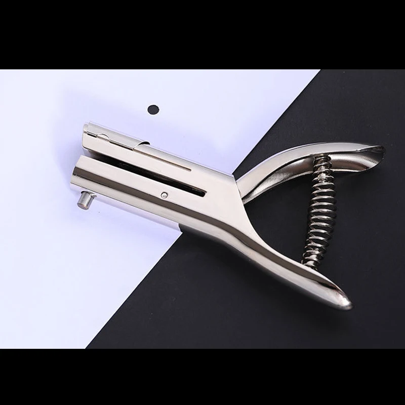 1 Pc Metal 3mm 6mm Pore Diameter Punch Pliers Long distance 53mm Puncher Hand Paper Scrapbooking Punches PVC Paper Hole Puncher