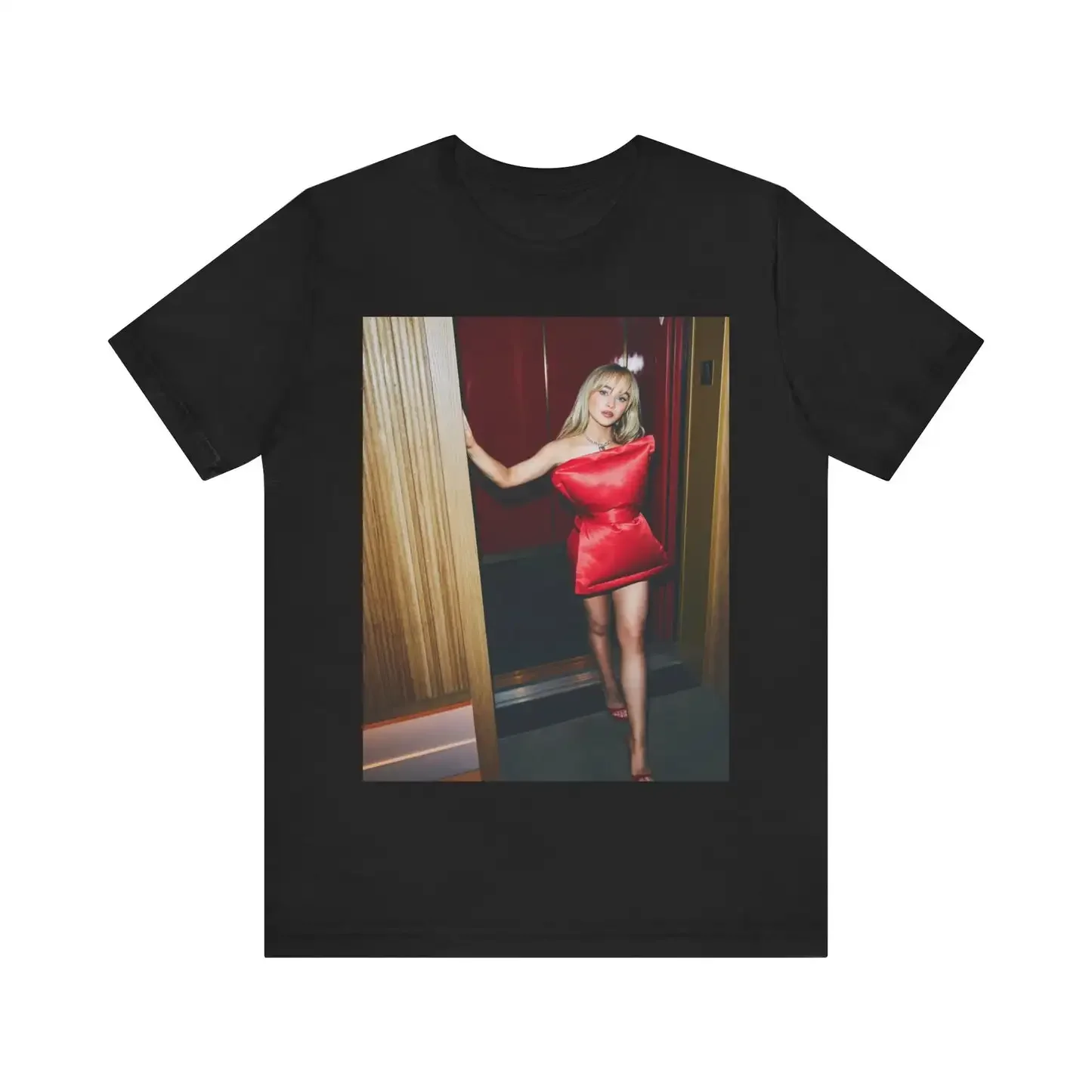 

Sabrina Carpenter women's short-sleeve T-shirt, retro hip-hop unisex streetwear top