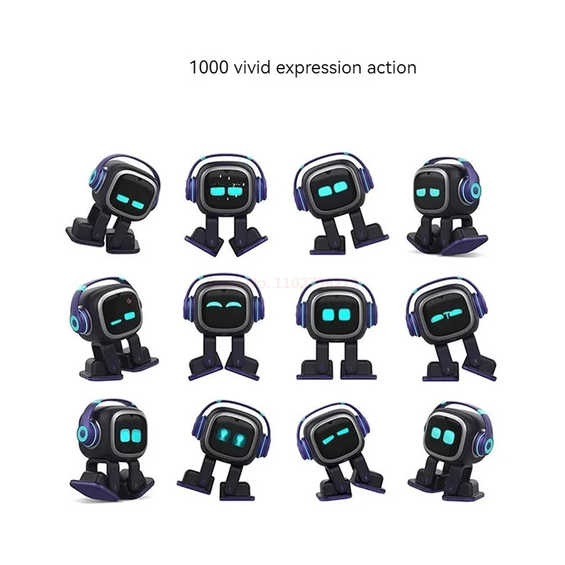 Emo Robot Robot Emotional Communication Interactive Voice Dialogue Recognition Children\'S Companion Electronic Toy ChristmasGift