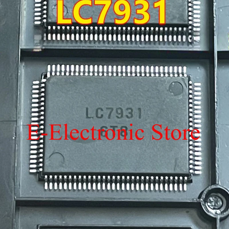 2PCS/LOT LC7981 LC7981-E  QFP60  LC7931 QFP100  LCD Dot Matrix Graphics Display Controller