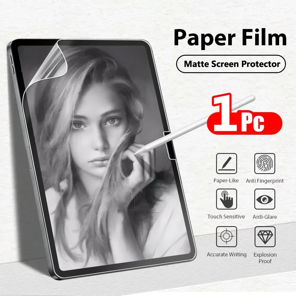 Paper Feel Screen Protector  for OnePlus Pad 2 Pro 12.1 11.61inch for OnePlus Pad Go 11.35 Writing Screen Tempered Protector