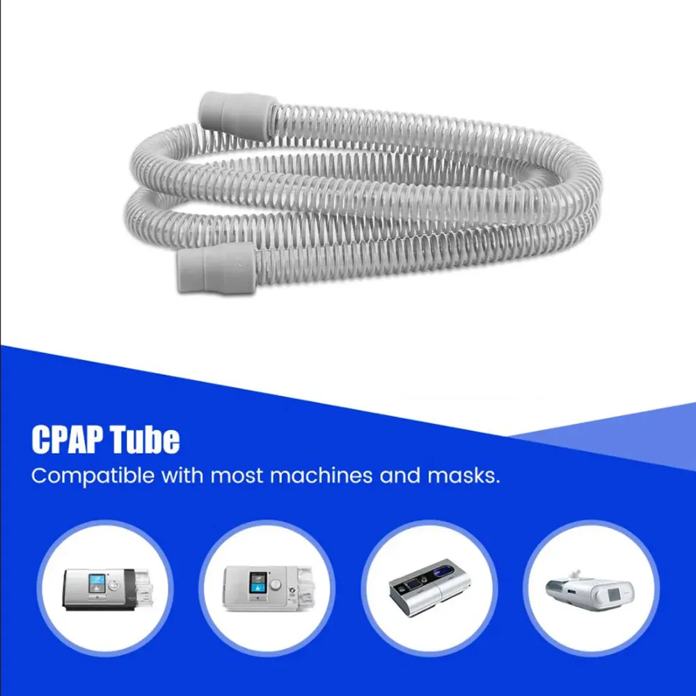 

1.8M Gray CPAP Hose CPAP Tubing Universal CPAP Pipe Auto APAP Bipap Anti Snoring Apnea Respitor Ventilator 22MM Tubing Hose