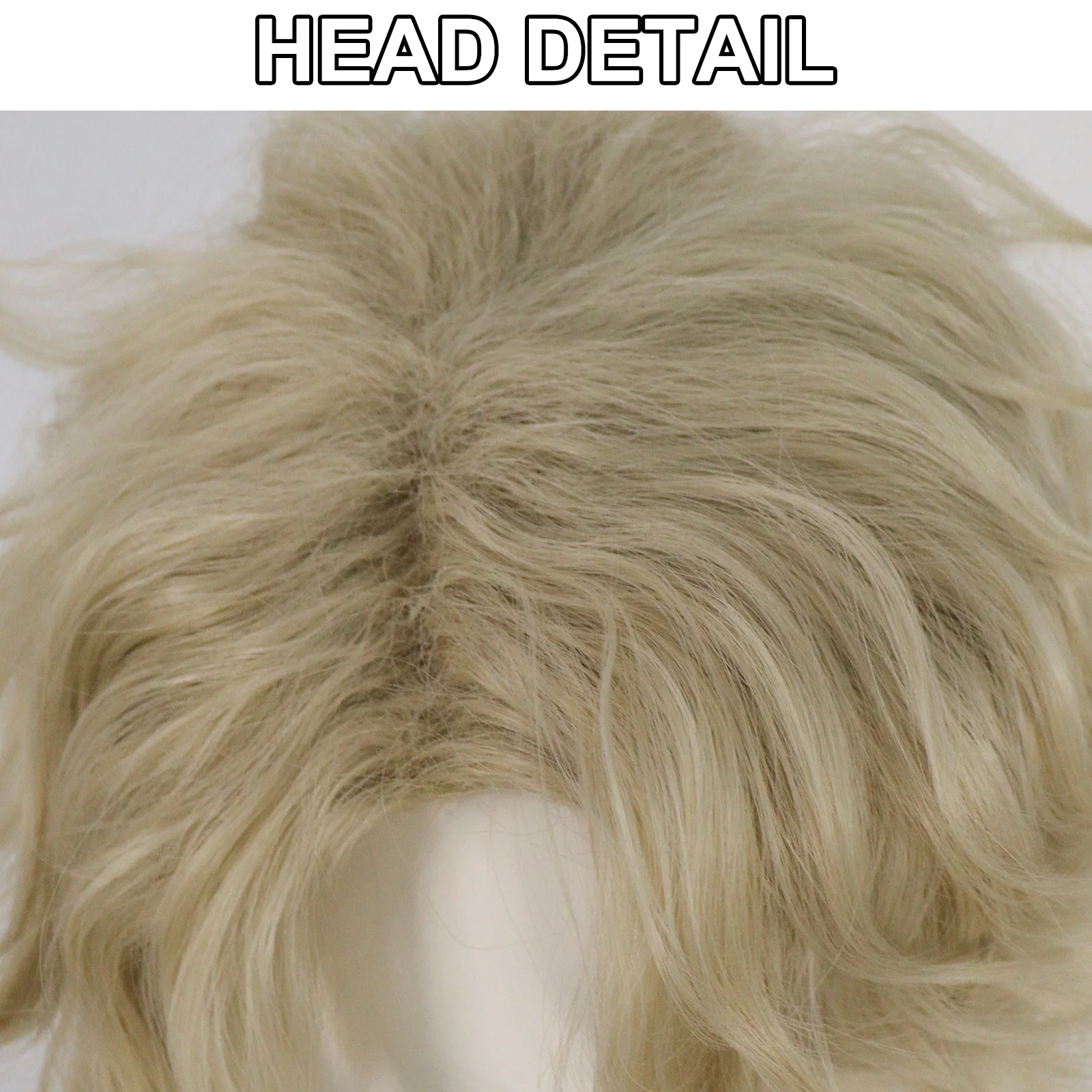 14Inch Synthetic Hair Short Curly Wavy Flaxen Yeo TaeJu Cosplay Wig  Anime Halloween Carnival Comic Exhibition Cosplay Hair