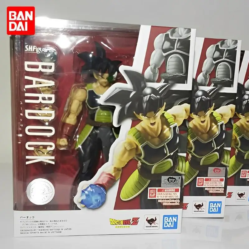 

In Stock Original BANDAI SPIRITS S.H.Figuarts DRAGON BALL Z Burdock BARDOCK Anime Figure Model Collecile Action Toys Best Gifts