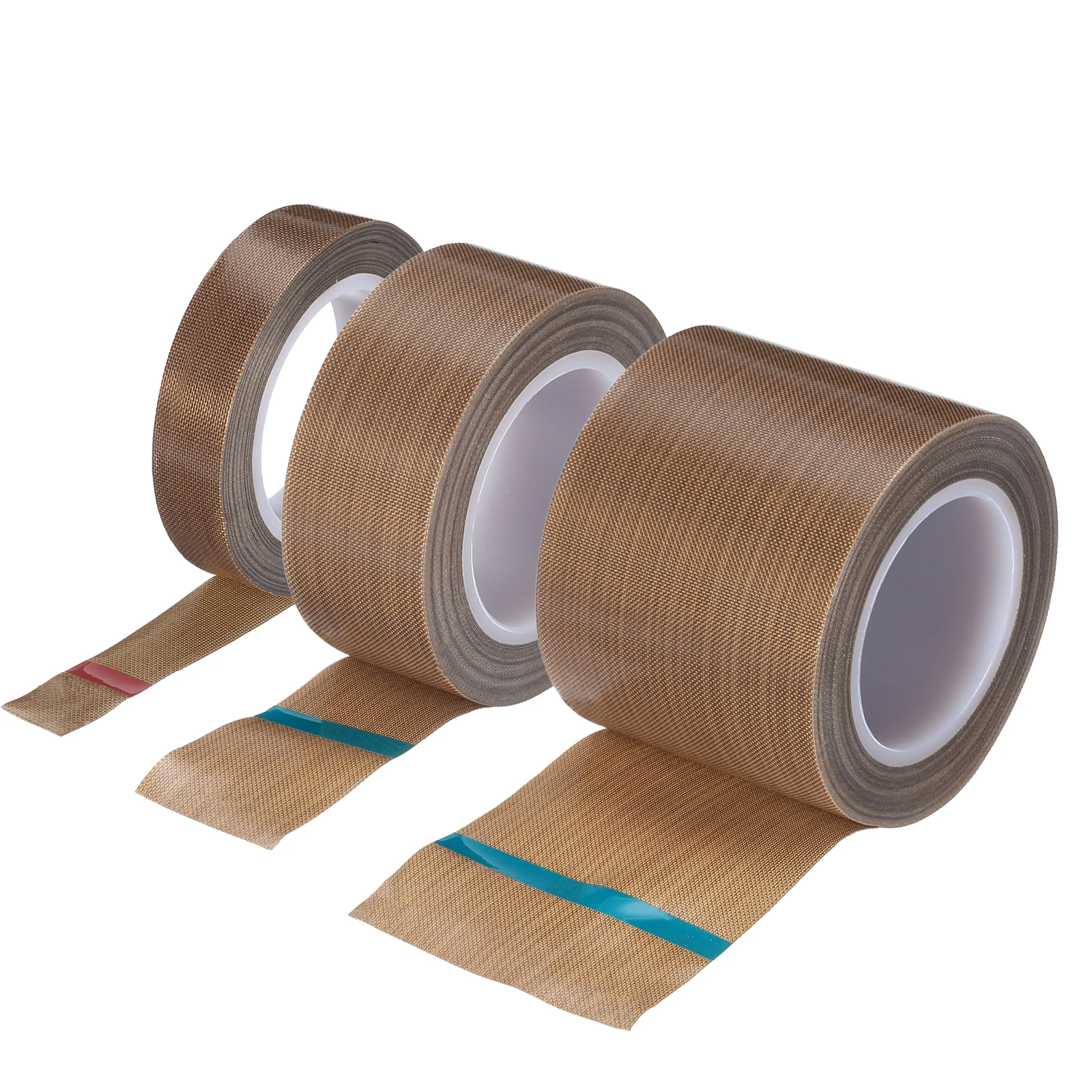 9m/10m PTFE Fabric Tape High Temperature Electrical Insulation Tape for Vacuum Sealing Machine Hand Sealers Hot Melt Machine