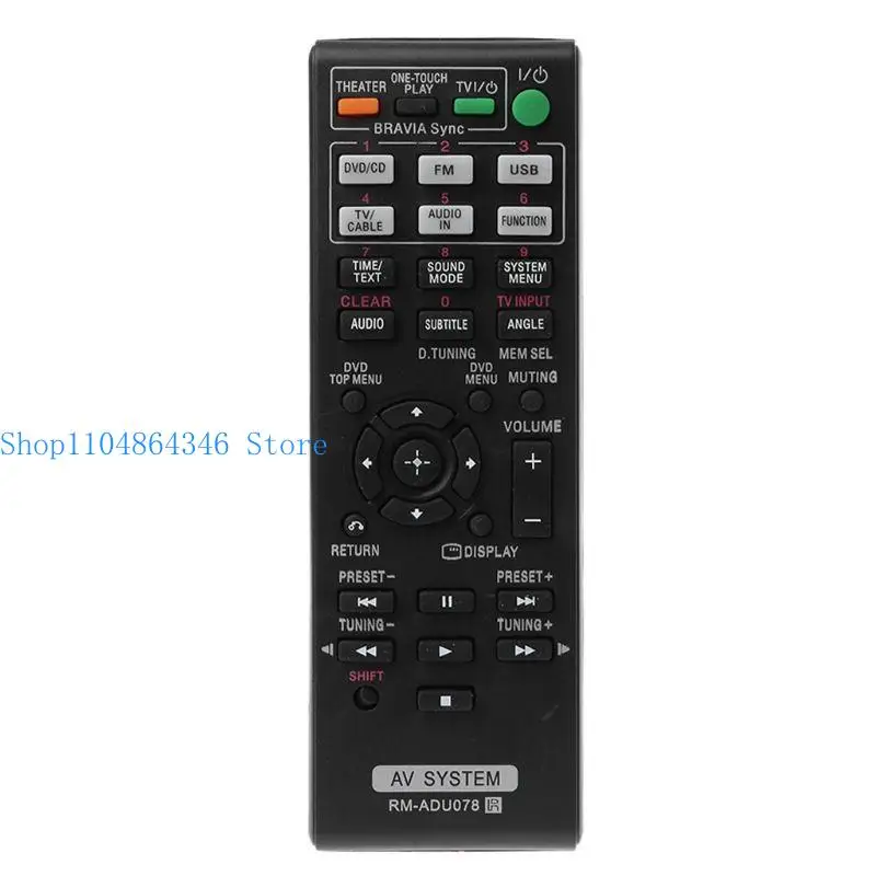 

5ASD RM-ADU078 заменен удаленным для DAV-TZ710 HBD-DZ170 HBD-DZ171 Аудиосистема