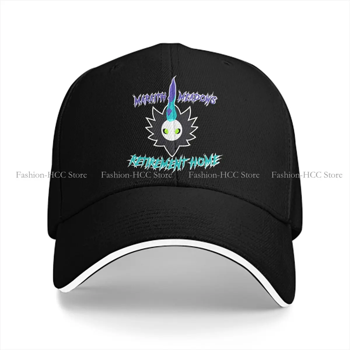 Washed Men's Baseball Cap Maraith Meadows Retirement Home Trucker Snapback Caps Dad Hat Palworld Elf Game