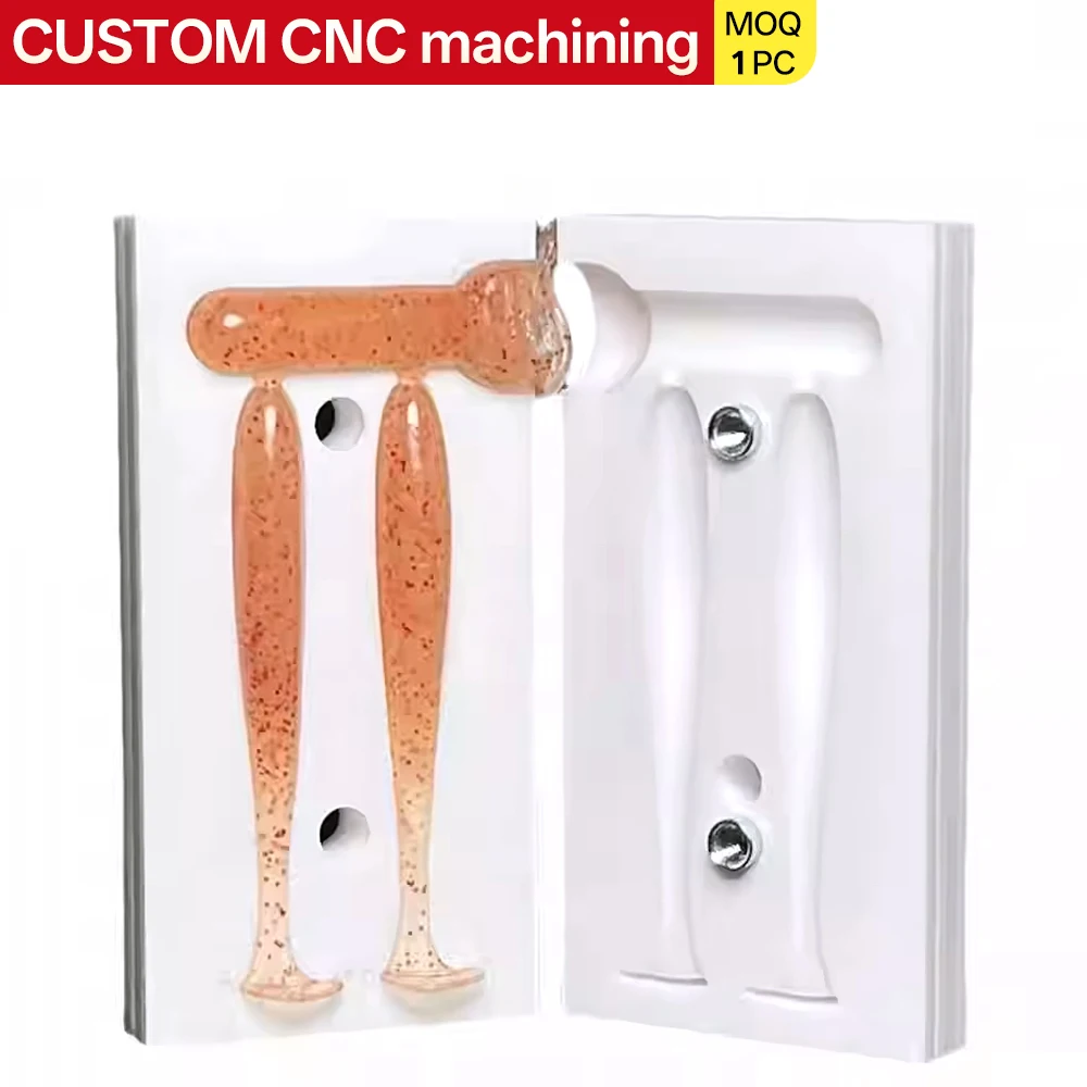 

Custom DIY Plastic Artificial Fishing Lures Ceramic Aluminum Alloy Injection Molds Soft Plastic Molds CNC Die Casting Molds