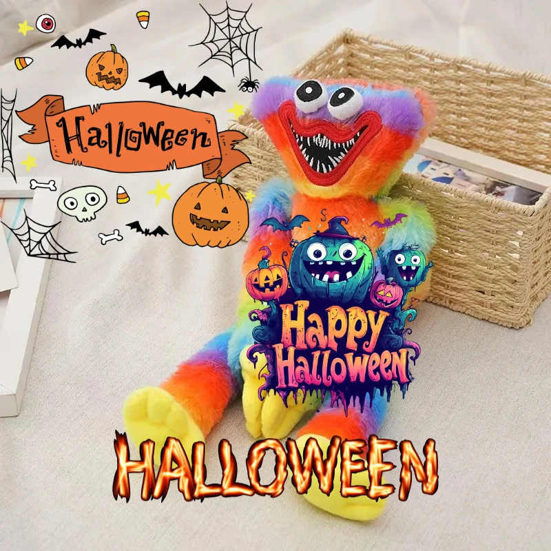 2026 wuggy huggy Poupée en peluche douce et moelleuse en coton, motif tournesol, Poppy Playtime, Produit dérivé d'anime, Cadeau idéal pour anniversaire