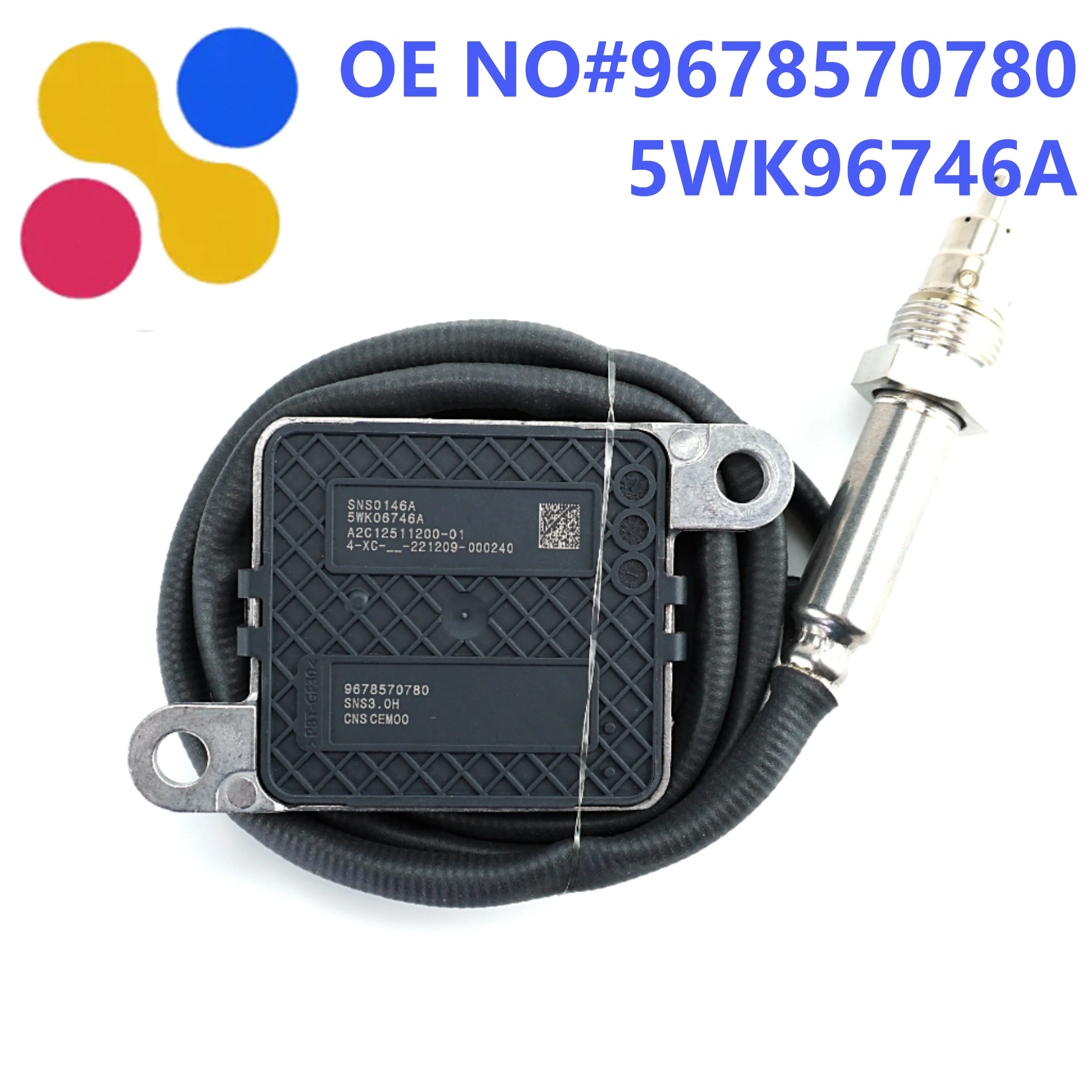 

5WK96746A 9678570780 Оригинальный новый датчик азота и кислорода NOX для Citroen Peugeot 308 3008 5008 2,0 HDi 2012-2021