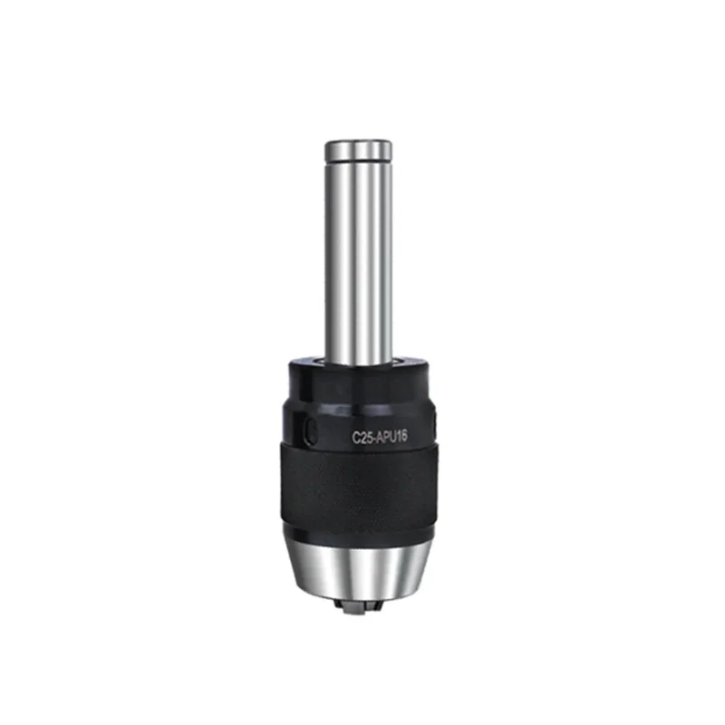 Morse Straight R8 Integrated Keyless Drill Chuck High-Precision Clamping Accessory for Drilling & Milling Machines