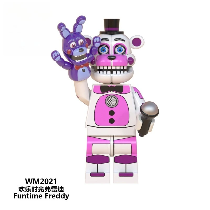FNAF Five Nights At Freddy's Action Figure Figure Giocattoli assemblati Gioco Periferia Action Figure Modello fai da te Cartoon Regali di compleanno