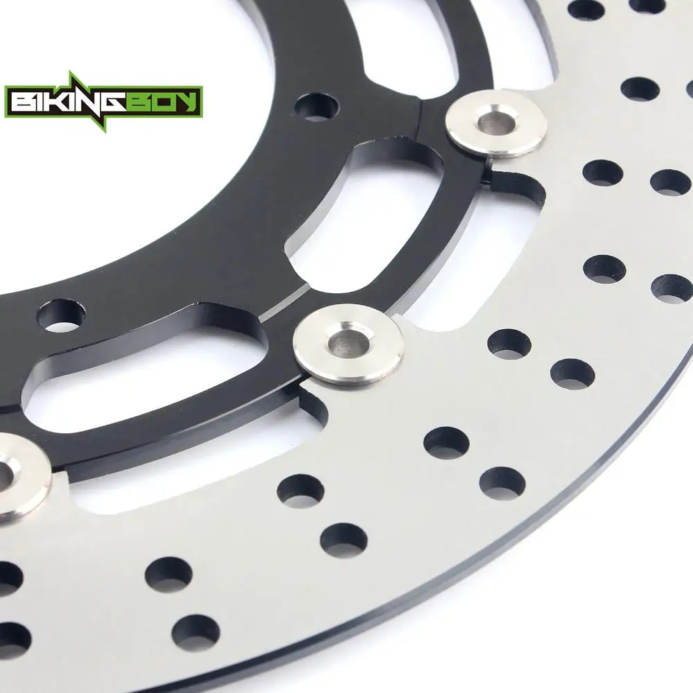 BIKINGBOY For Yamaha XVS 950 V-Star XVS950 Drag Star Tourer 2009 2010 2011 2012 2013 2014 Front Brake Disks Discs Rotors + Pads - view 5