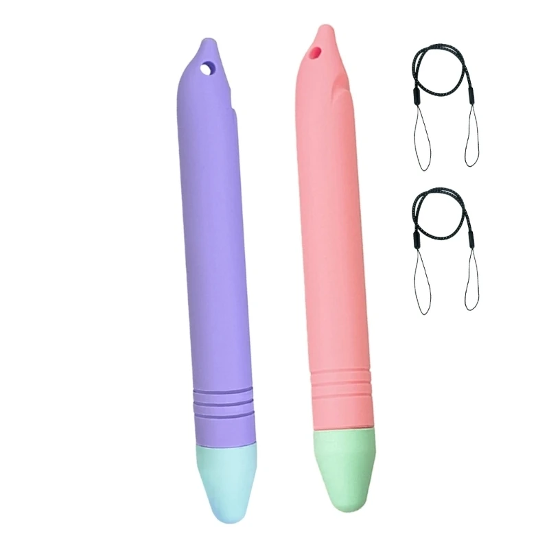 D5BB Digital Writer Styluses Pen Featuring Slip Resistant Feature Includes Convenient Attachment Cord For Juvenile Artists And