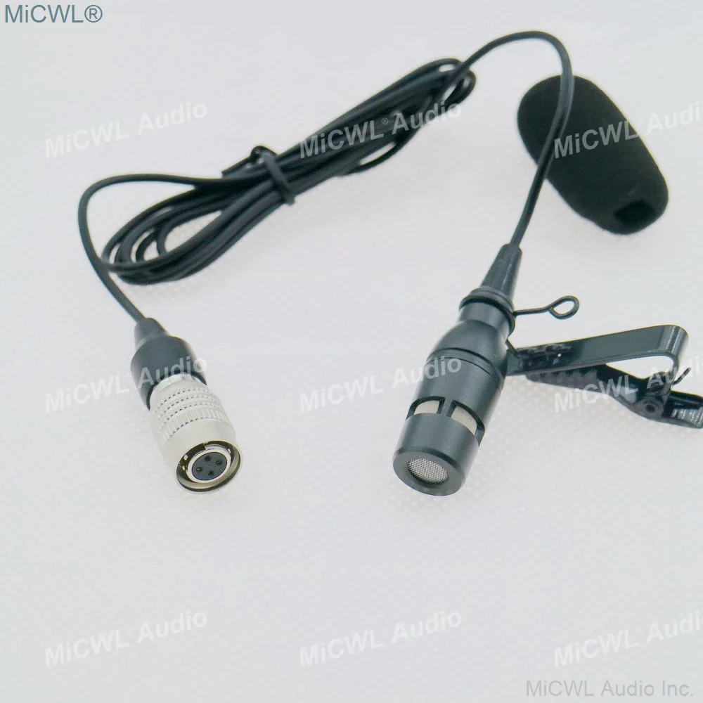 Professional HX300 Super Cardioid Hypercardioid Lavalier Condenser Microphones For AKG Shure Sennheiser 3.5mm 3Pin 4Pin mini