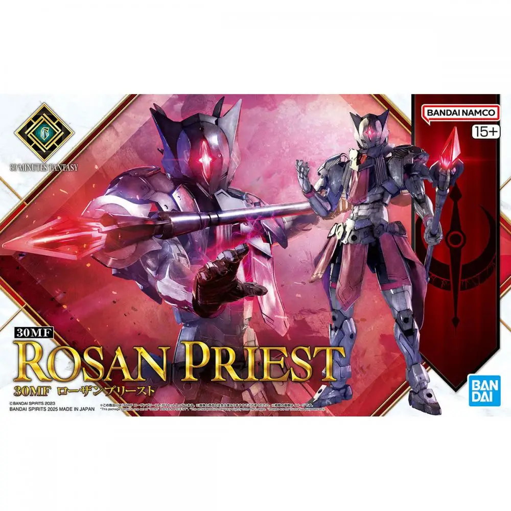 BANDAI Op Voorraad Originele 30 MINUTEN FANTASY-Rosa Archer, Rosar Priest, de Vechter van Rosa, Ridder Rosa Anime Figuren Actie Speelgoed