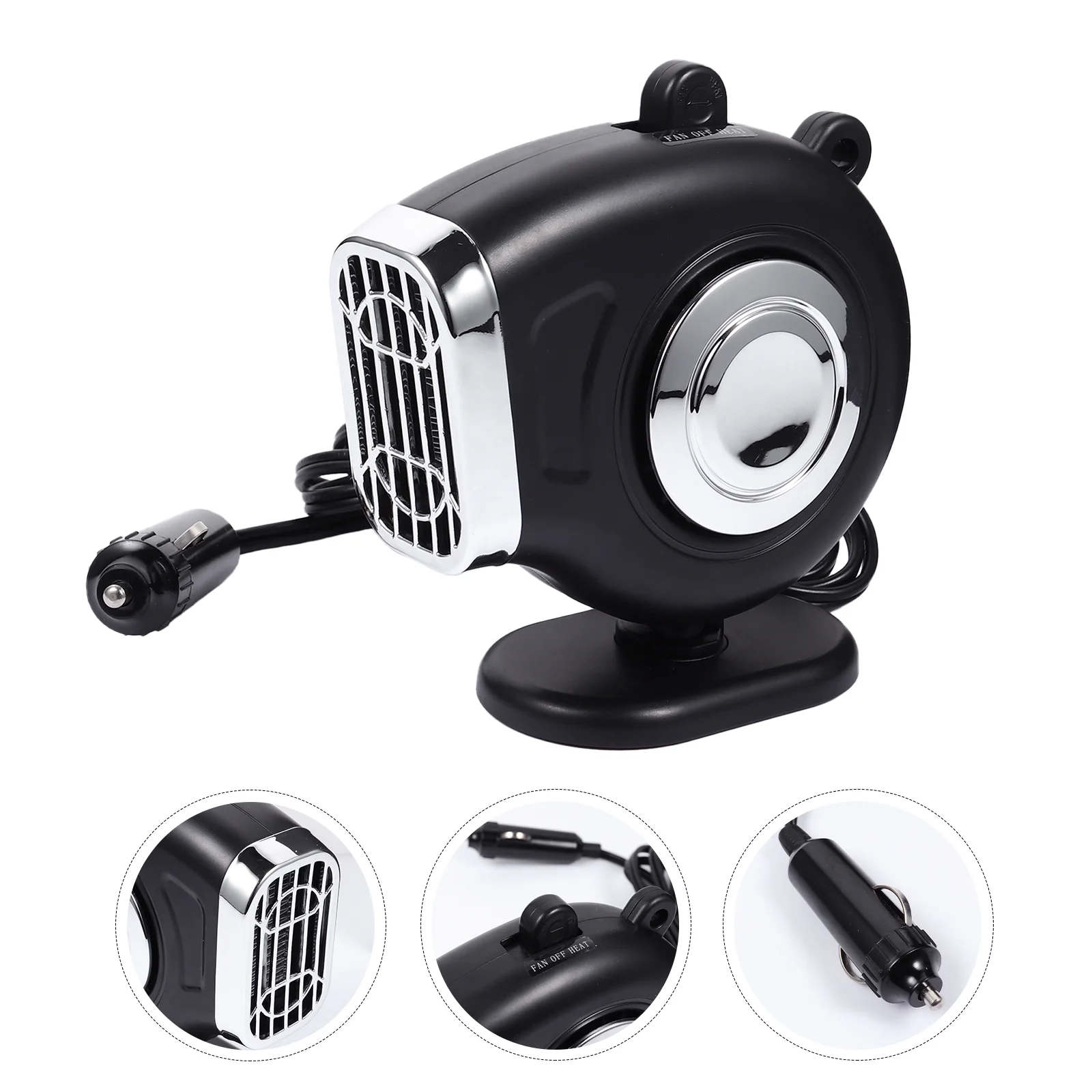 

Warm Air Blower Heater Vehicle Fan Heating Defroster Demister Car Warmer Defogger Hot-air