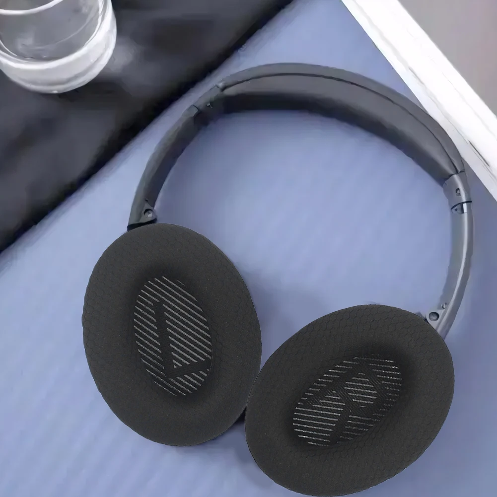 Replacement Ear Pads Cushions Soft Foam Cushion Cover Headset Earpads for Bose QuietComfort QC35 25 15/Ae2/SoundTrue