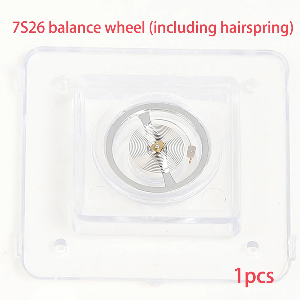 Watch accessories suitable for 7S26 movement balance wheel, watch repair parts 7S26 balance wheel (including hairspring)