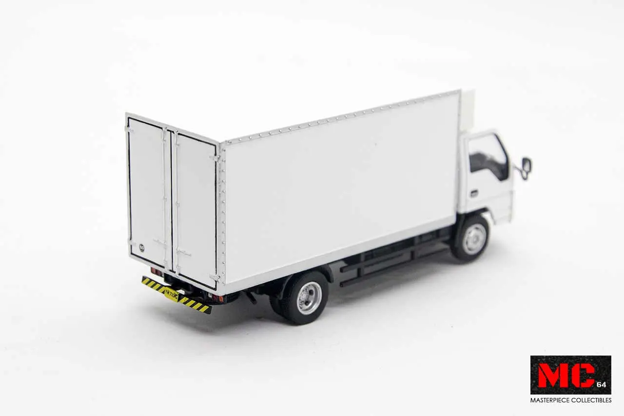 MC64 1/64 ISUZU NPR REFRIGERATED TRUCK Collection of die-cast alloy car model ornaments