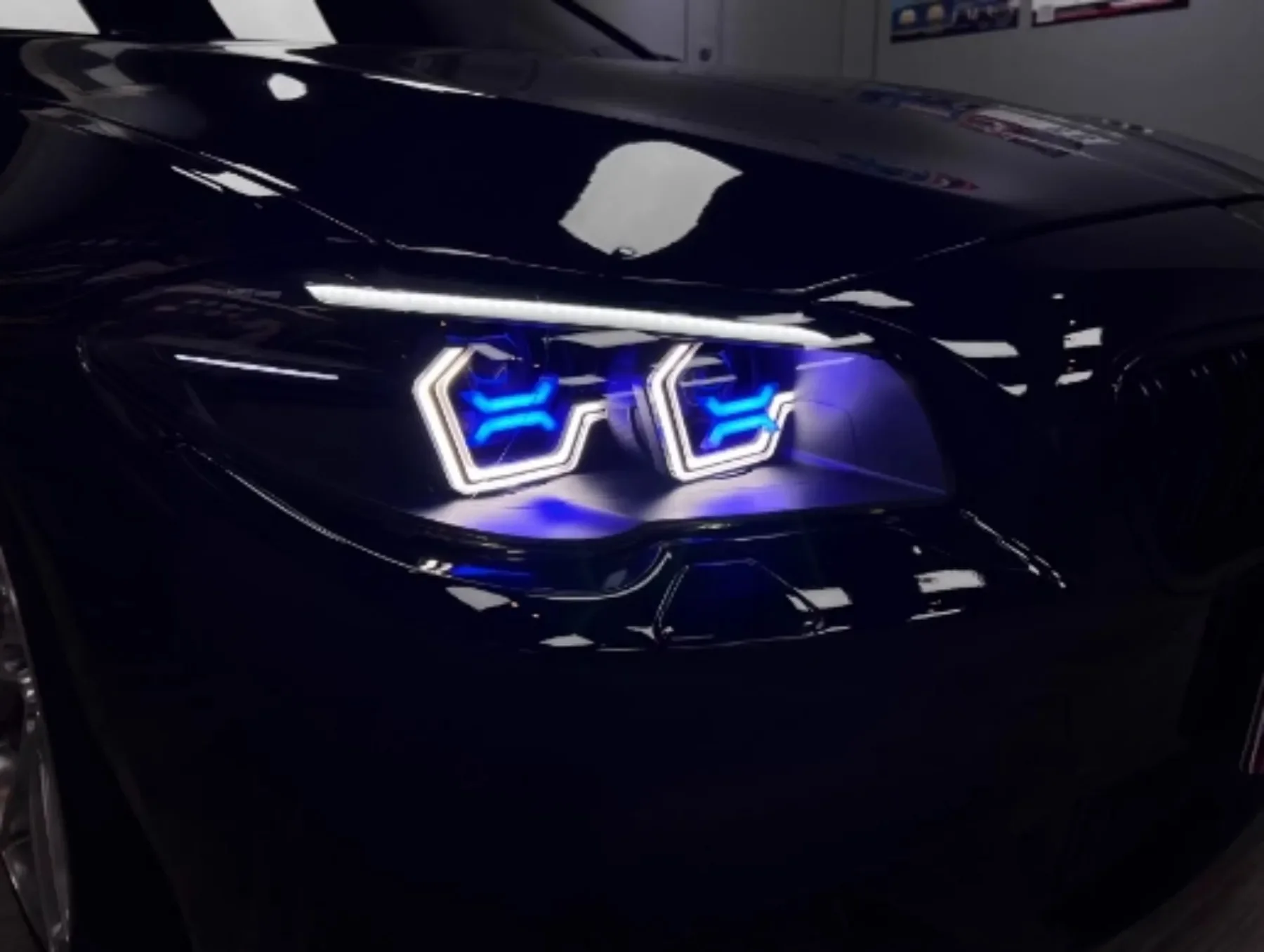 

Передняя фара светодиодная для BMW 5-й серии F18 OSS дневные ходовые огни указатель поворота