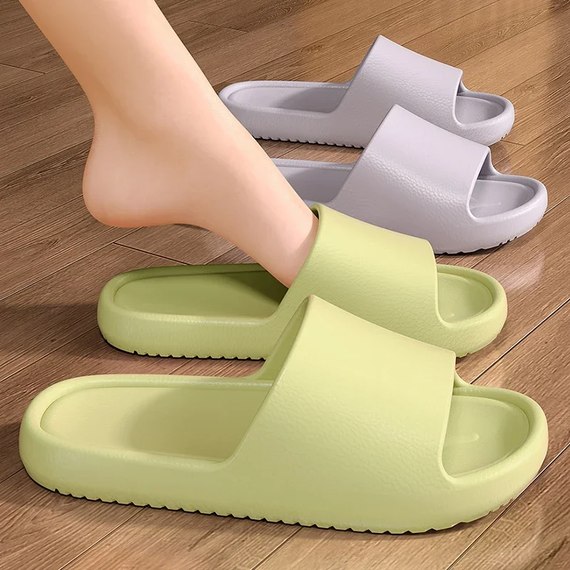 

Новинка 2023 года, летние тапочки, женские домашние шлепанцы из ЭВА с мягкой подошвой, легкие пляжные мужские туфли, мужские тапочки, шлепанцы