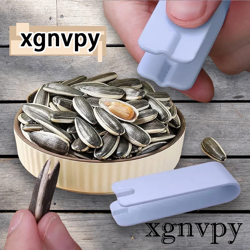 xgnvpy Melon Sunflower Seed Peeler Shell Remover Artifact Opener Kitchen Gadget Nutcracker Nut Shelling Tool Houseware