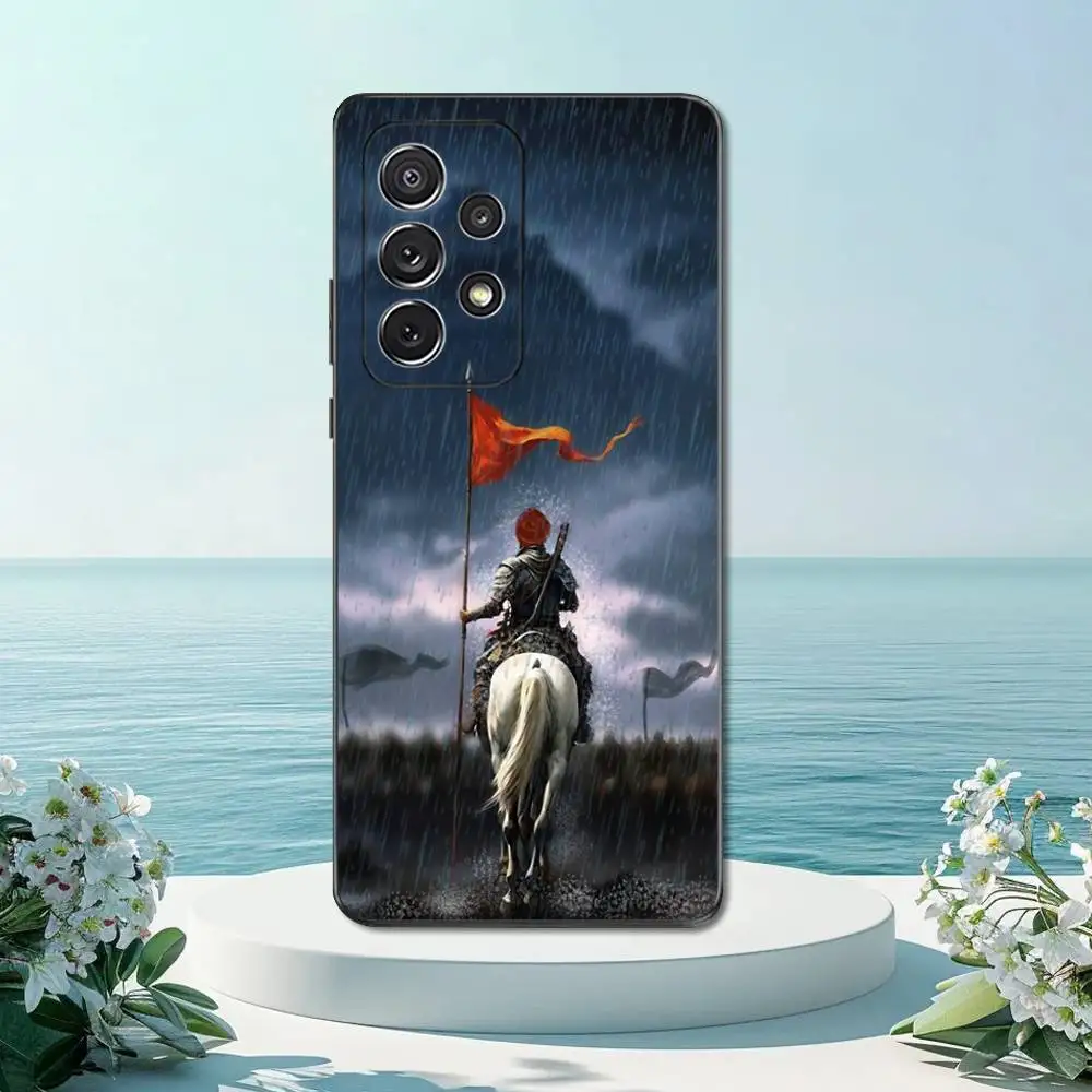 Coque de téléphone Belief Art n- nichang s-singh, étui noir en Silicone souple pour Samsung S22,S21,S20,S10,S9,S25,S24,S23,Ultra,FE,Plus,Lite