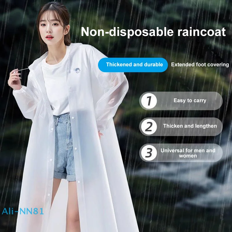 

【N】Водонепроницаемый плащ для взрослых, модные плащи для путешествий, уличная портативная легкая одежда, многоразовые пончо, дождевики, принадлежности