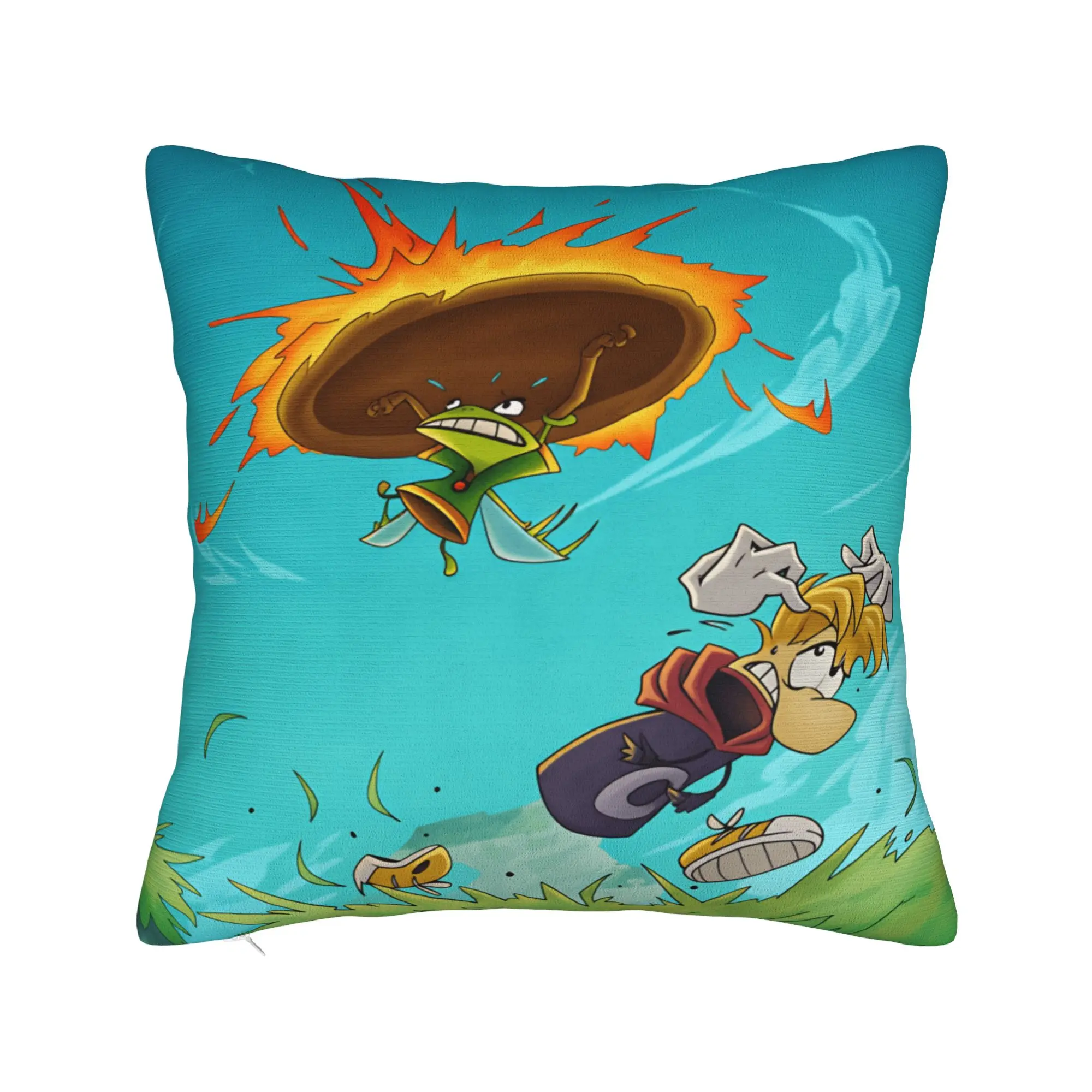 Flying fist attack Raymans Pillow Case  Morden Pillow Cover Comfy Pillowcases For Office Car Home Decor