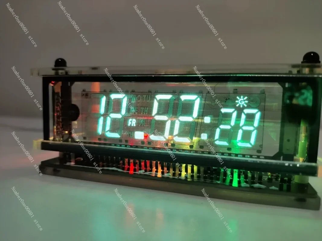 horloge-a-ecran-vfd-avec-compensation-de-temperature-substrat-transparent-affichage-fluorescent-a-vide-antique-rare