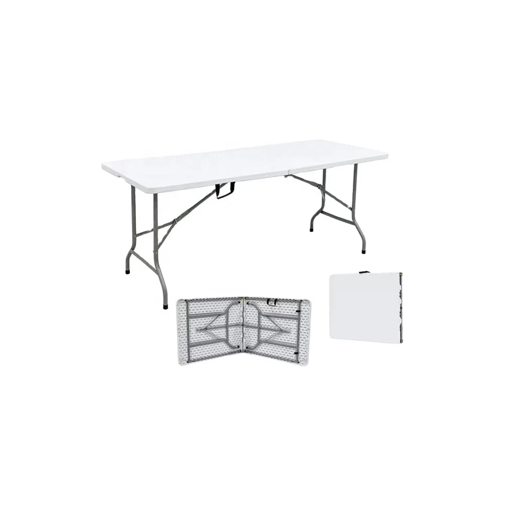 

Outdoor Banquet Barbecue Camping Picnic Convenient Quick Folding Table