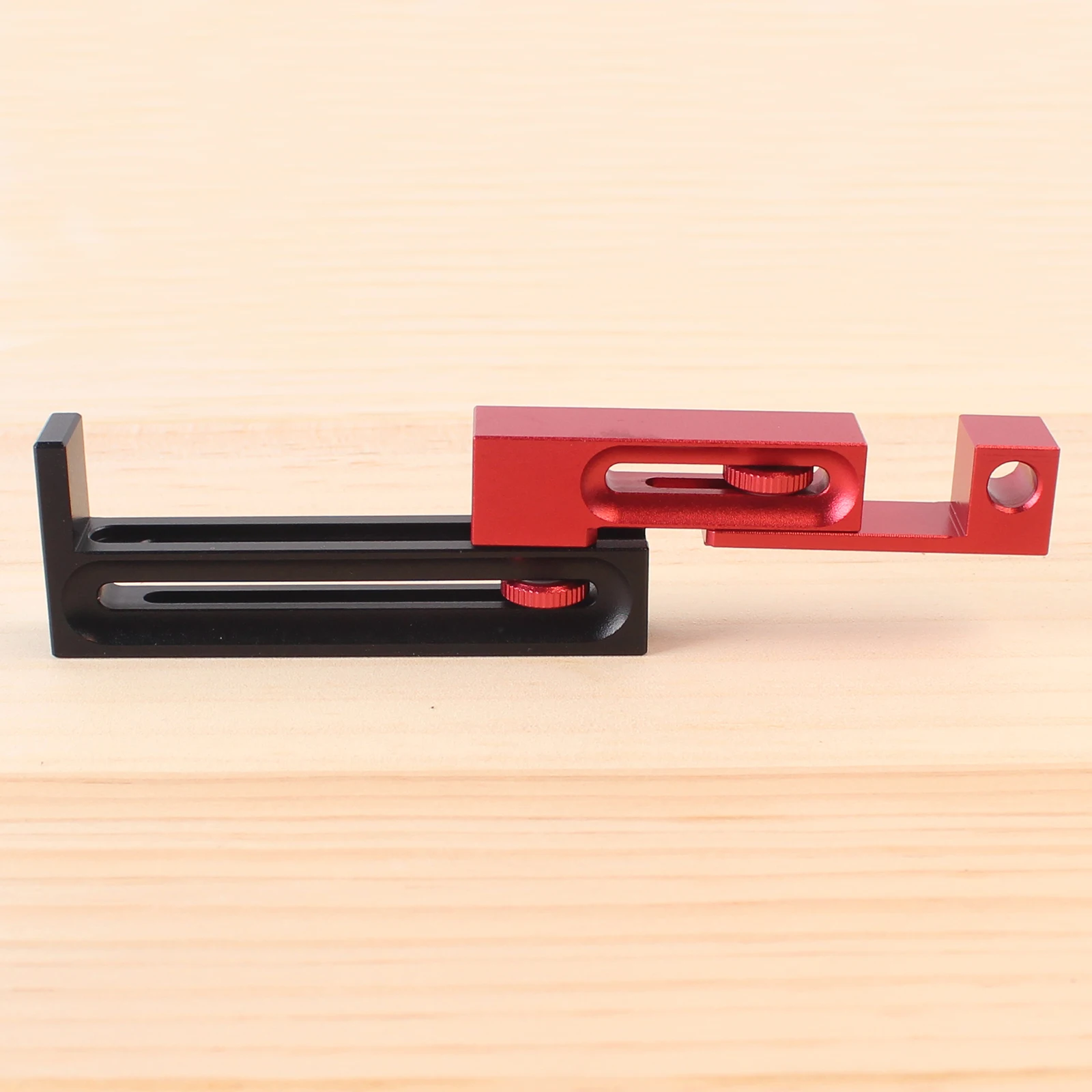 Imagem -06 - Table Saw Slot Adjuster Mortise e Tenon Tool Alumínio Alloy Movable Ruler Making Seam Adjustment Woodworking Tool